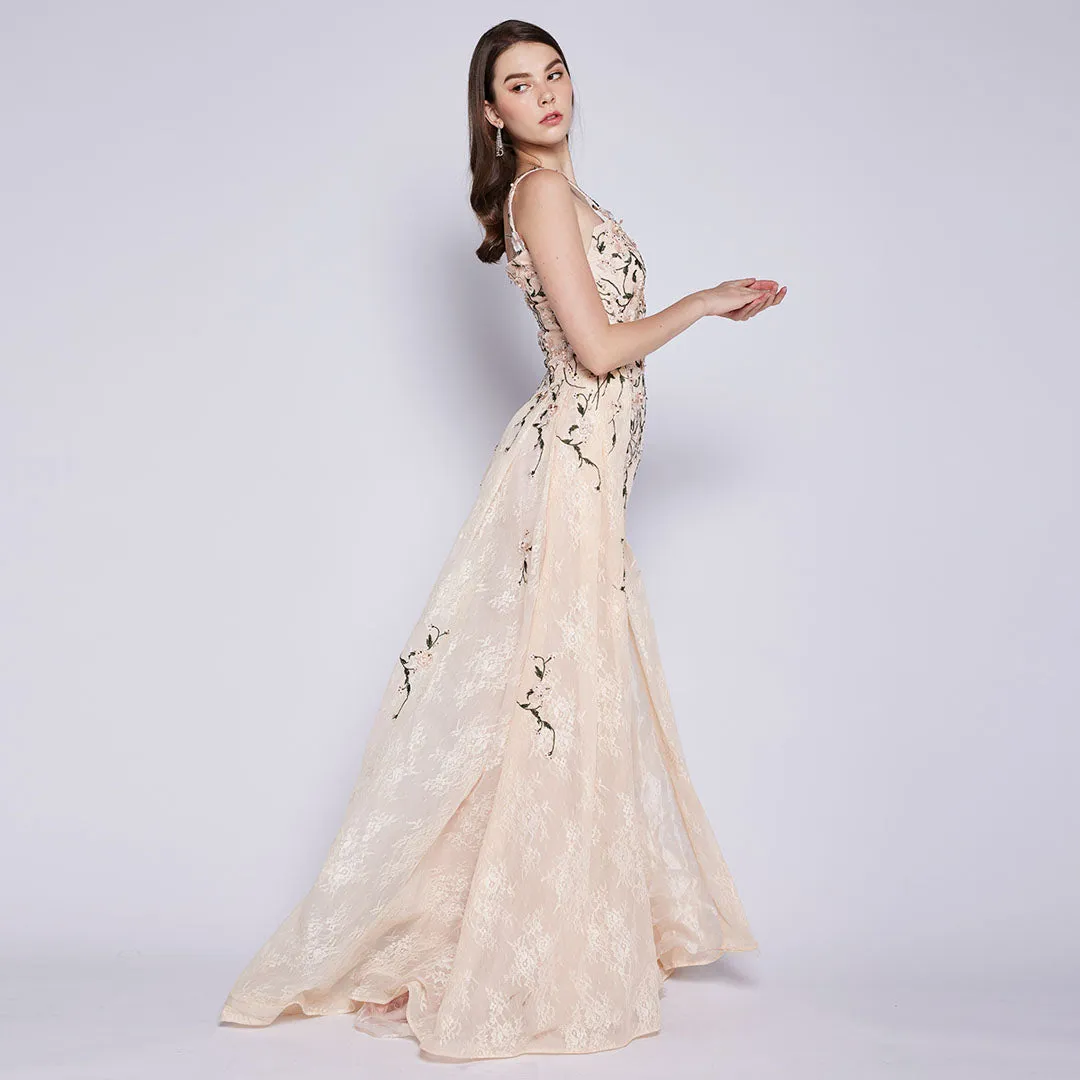 Ally Embroided Gown