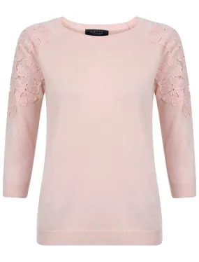 Amara Reya Paloma pink jumper