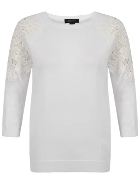 Amara Reya Paloma white jumper