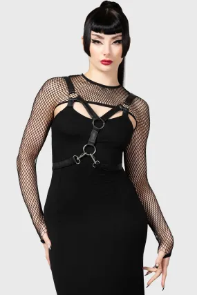 Bite Me Fishnet Bolero [B]