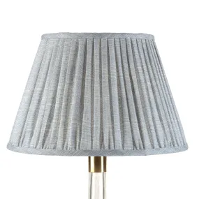 Fermoie Lampshade in Blue Moire