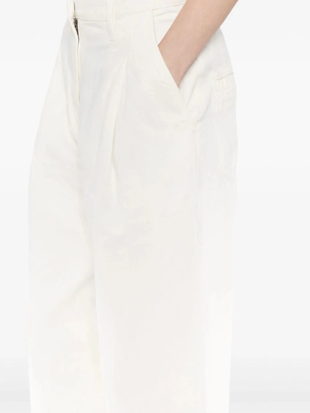 Greene St Pant in White