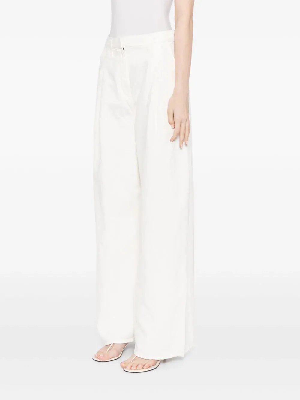 Greene St Pant in White