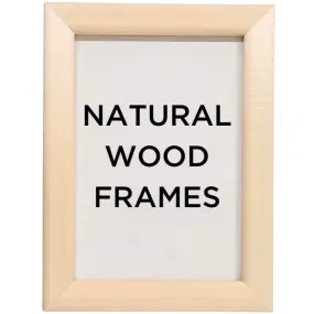 Handmade Frames (Natural Wood)