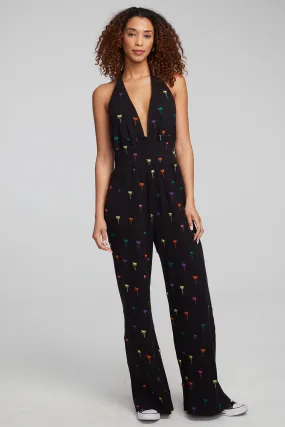 Hinano Jumpsuit - Black Onyx