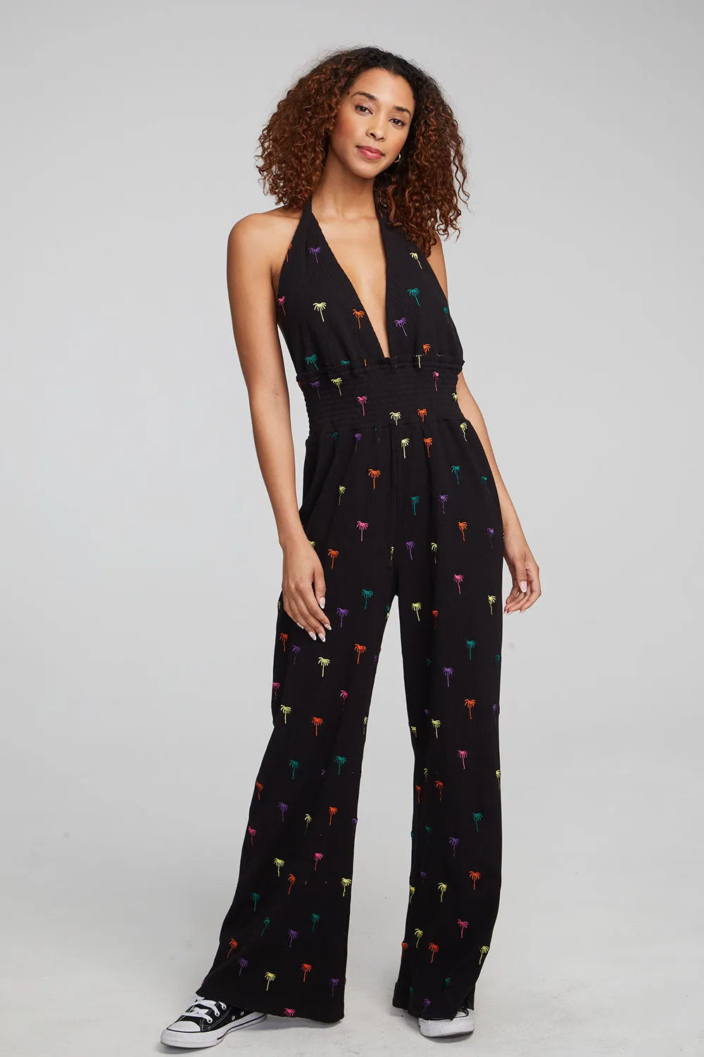 Hinano Jumpsuit - Black Onyx