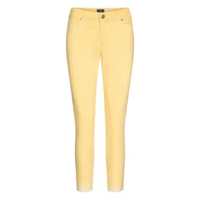 Jane Coloured Denim - Citrus