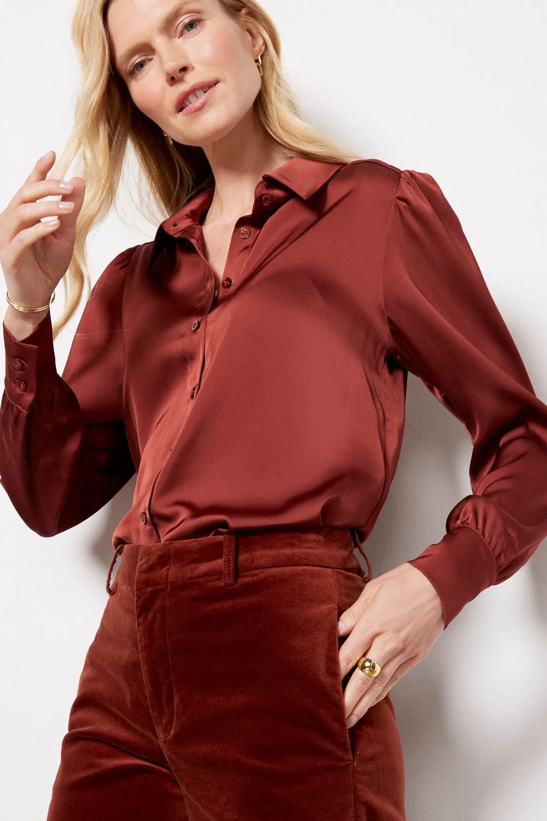 Kristi Satin Shirt