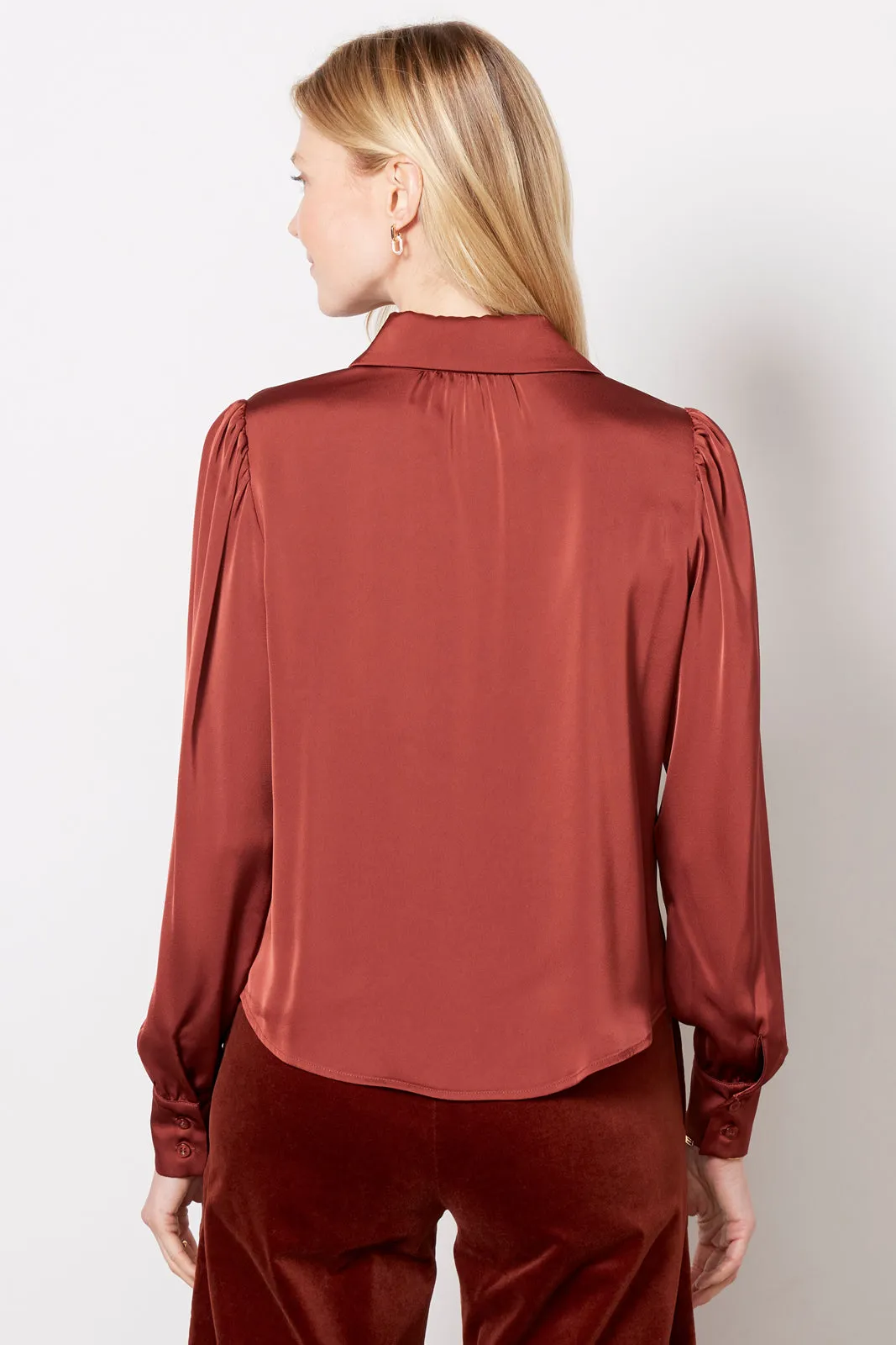 Kristi Satin Shirt