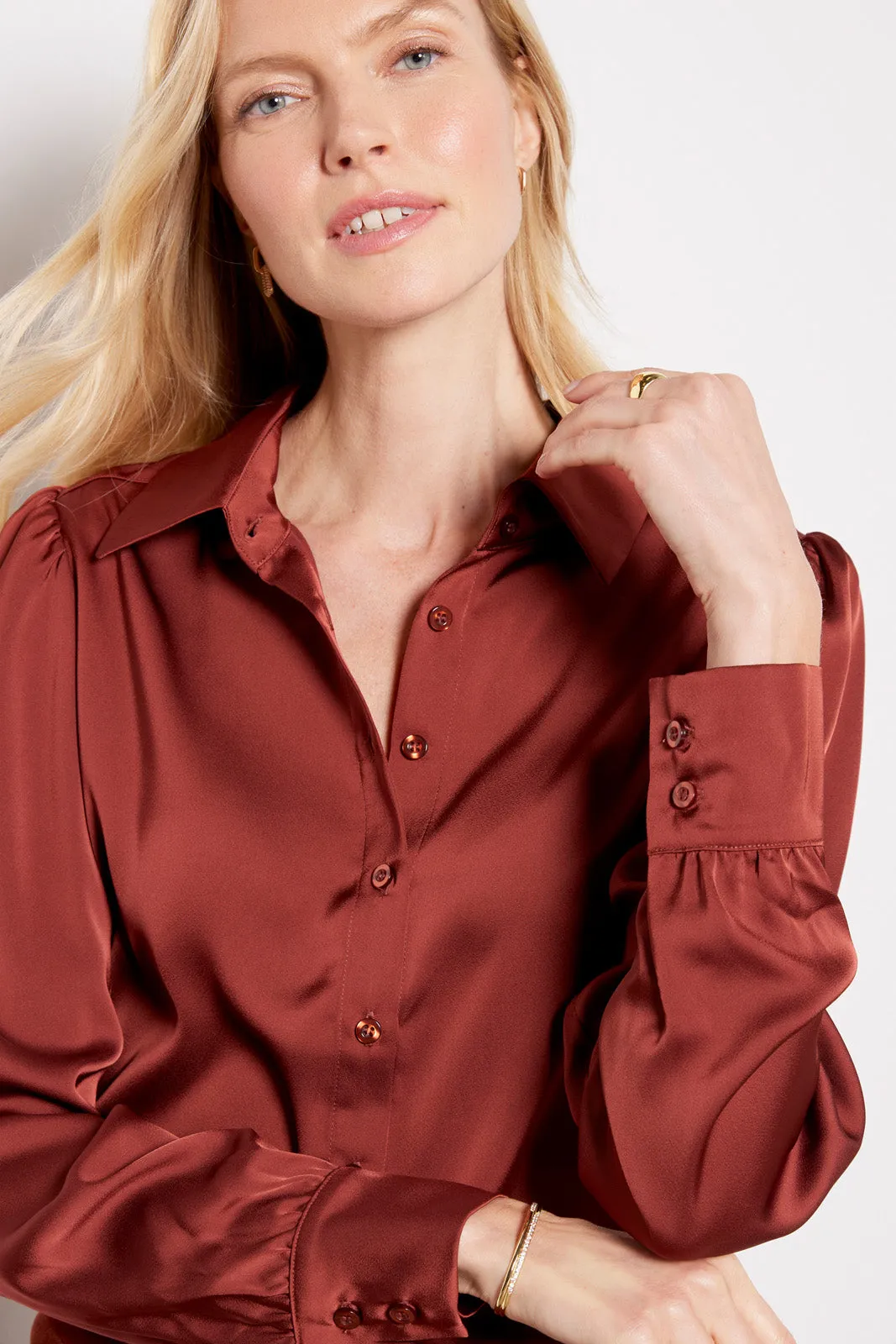 Kristi Satin Shirt