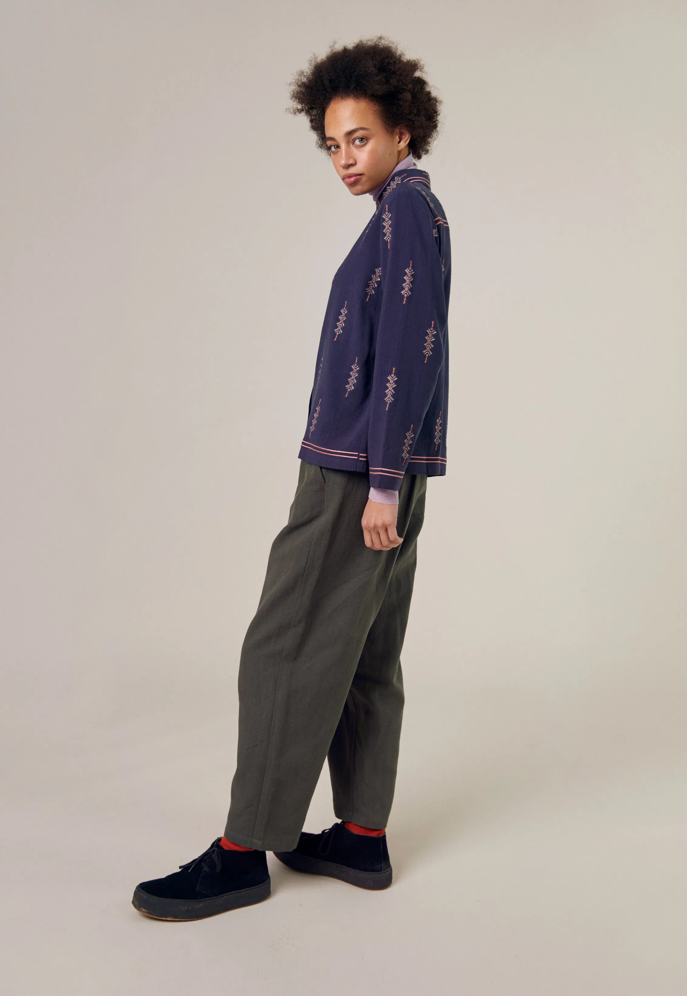 Sideline Lois Trousers Khaki